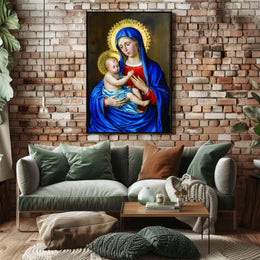 Mary and Jesus Poster