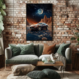Lunar Elegance Poster PosterGoat