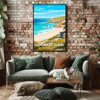 Kangaroo Island Scenic Escape - Travel Poster