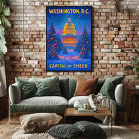 Washington, D.C. Capital Of Cheer Poster