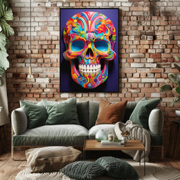Day of the Dead Cultural Heritage Poster Wall Art