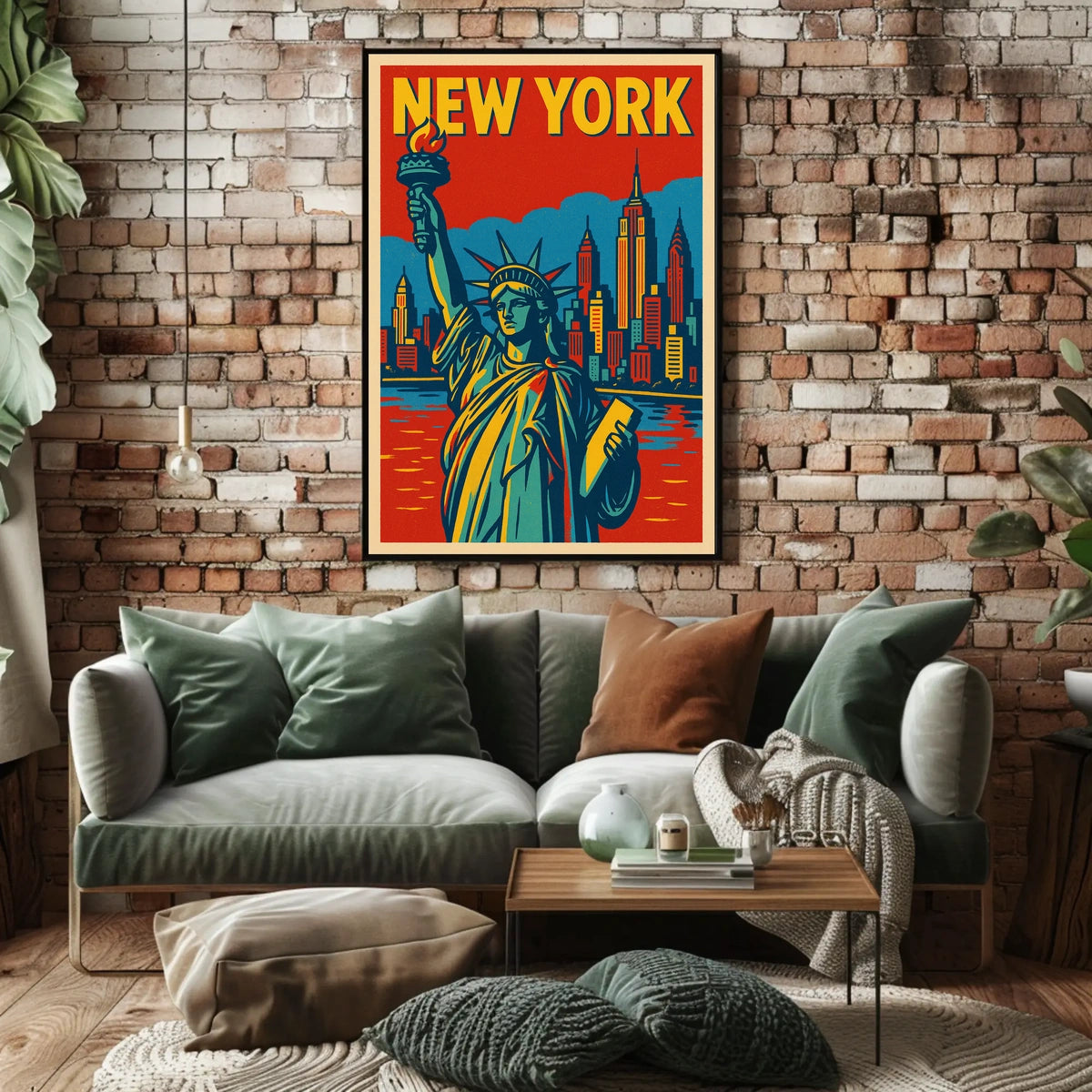 New York City Skyline Poster