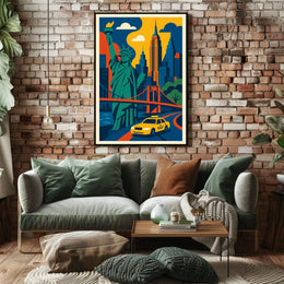 Iconic New York City Poster