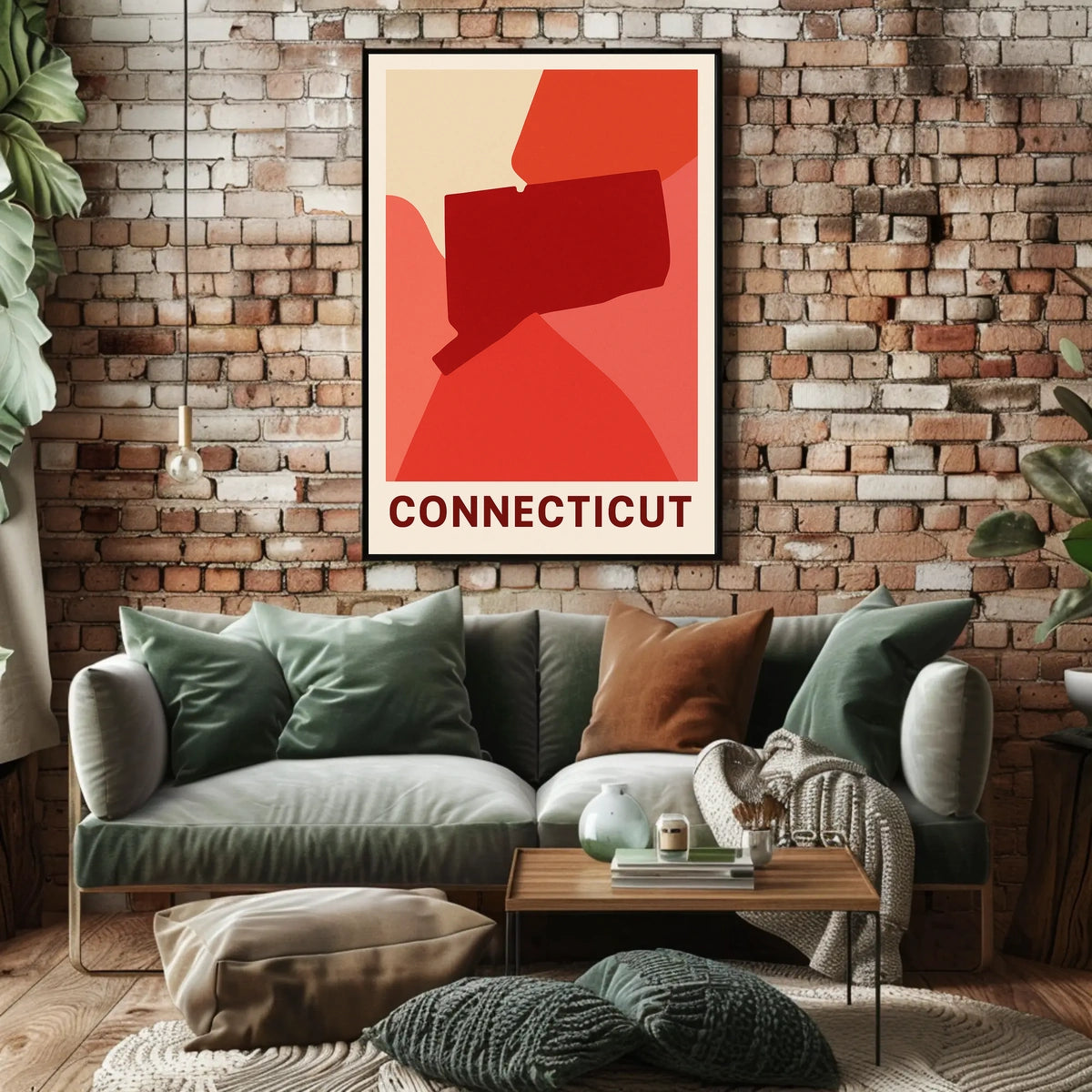 Connecticut A Vibrant Representation Poster
