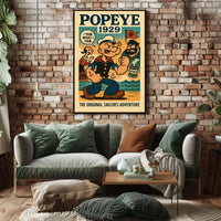 Popeye 1929 Art Poster POP-169