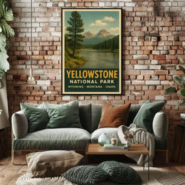 Yellowstone National Park Poster