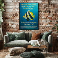 Discover The Charm Of The Heniochus Poster