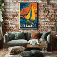 Delaware Travel Poster