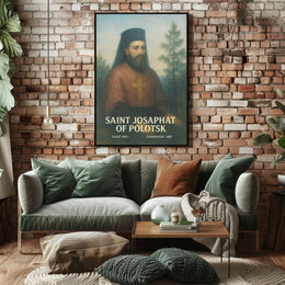 Saint Josaphat Of Polotsk Poster