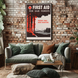 First Aid for Forests Poster PosterGoat