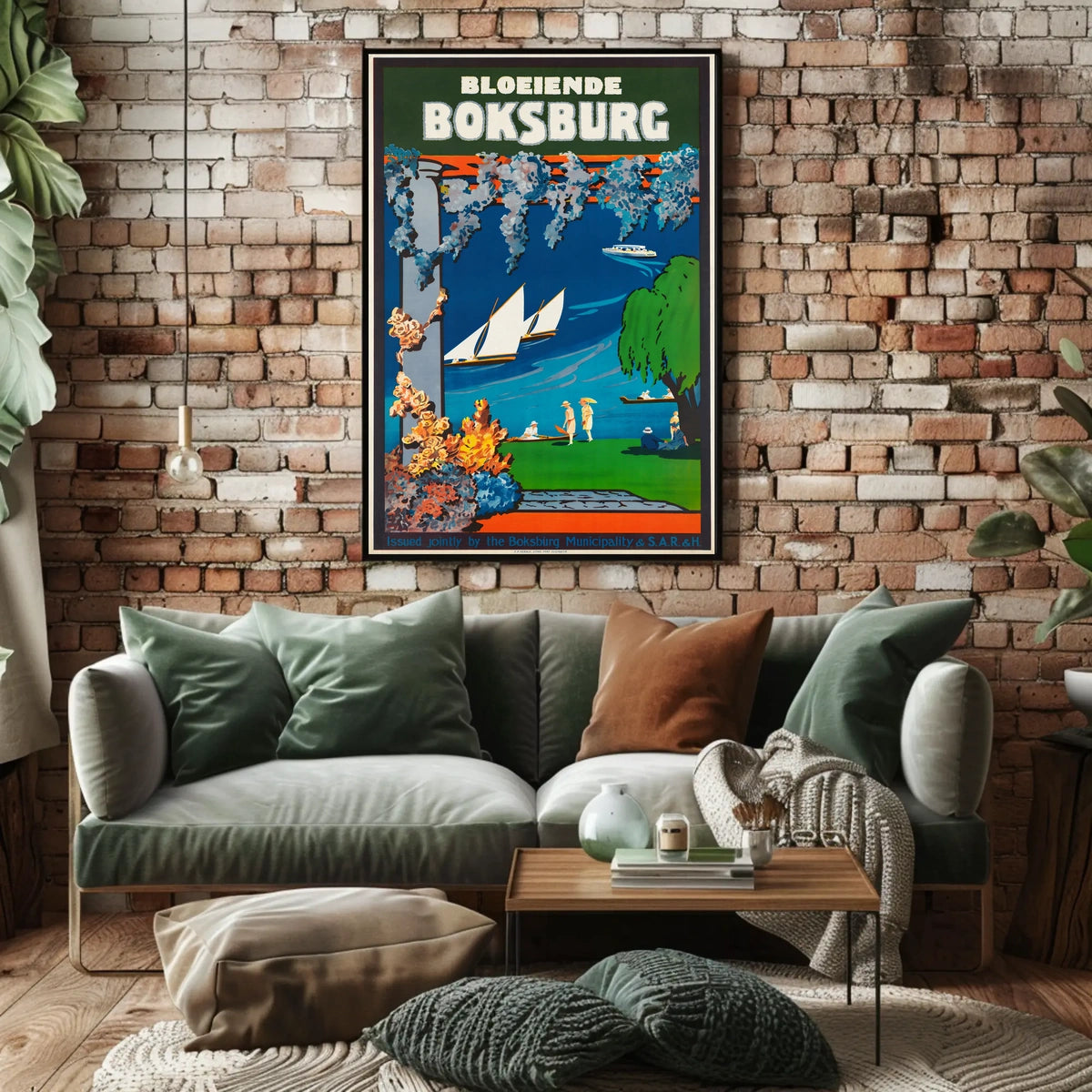 Bloeiende Boksburg Poster