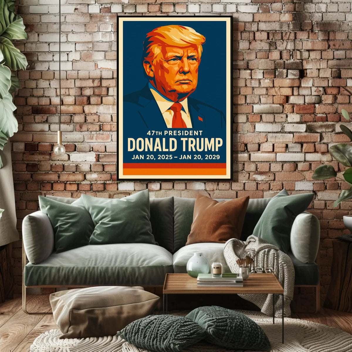 Donald Trump 47th President Poster