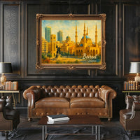 Beirut Cityscape Poster