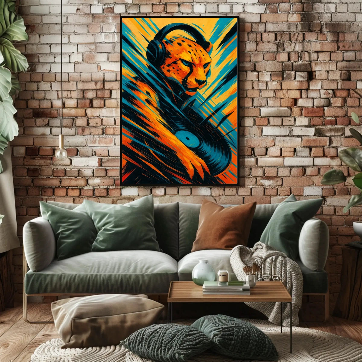 Sonic Cheetah Groove Poster