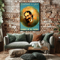 Herrmann the Great Vintage Performer Cultural Poster