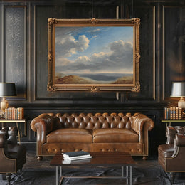 Scenic Landscape Art Poster: Tranquil Nature's Majesty Collection