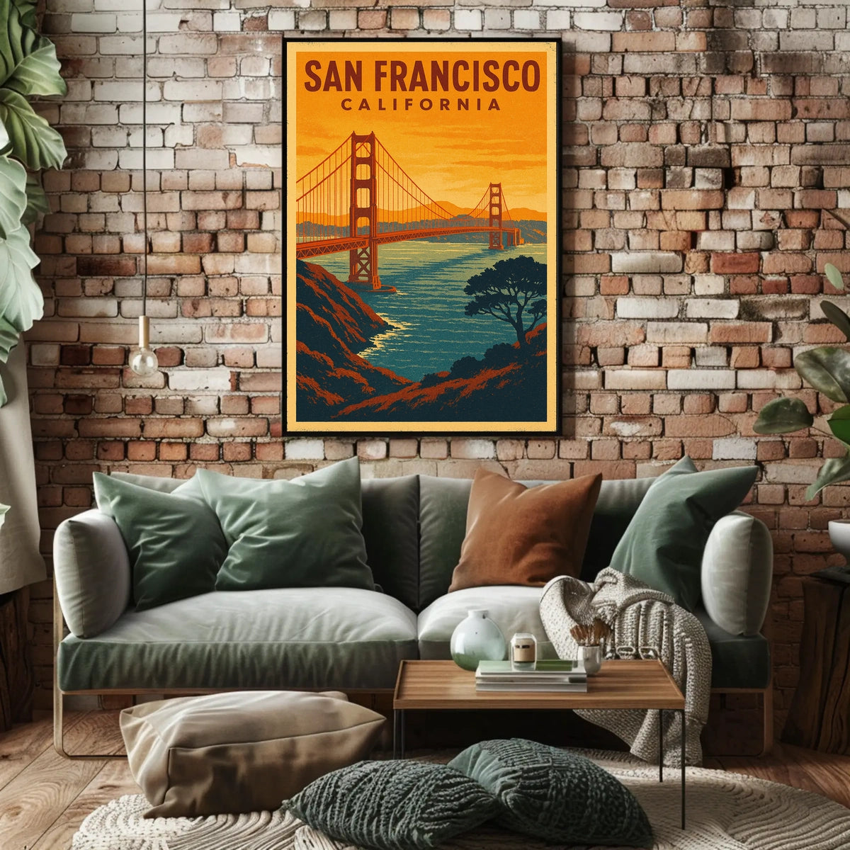 San Francisco Golden Gate Bridge Poster