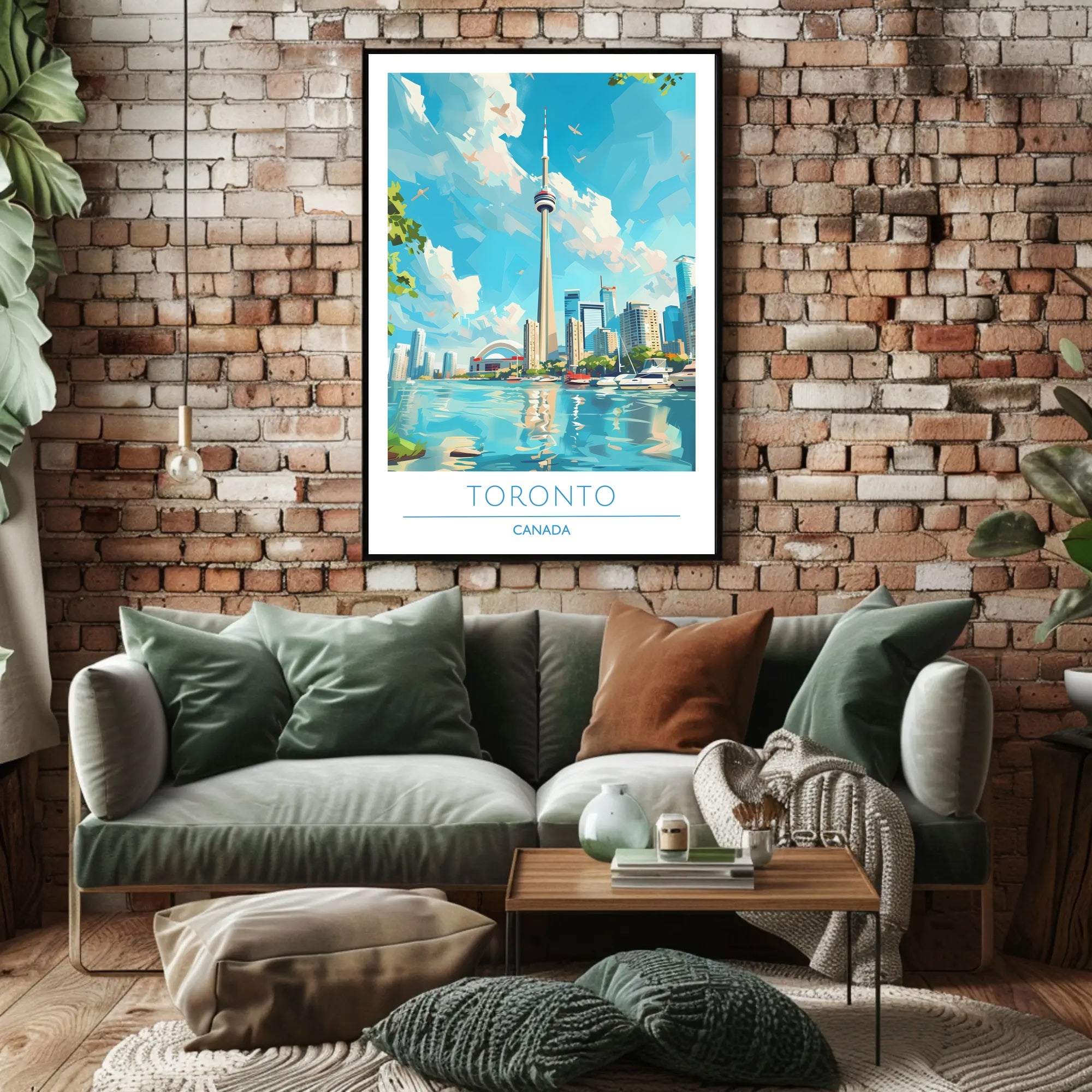 Toronto Cityscape Poster