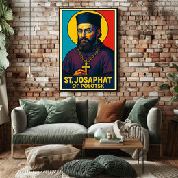 St. Josaphat of Polotsk Poster