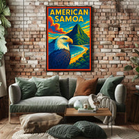 American Samoa Scenic Poster
