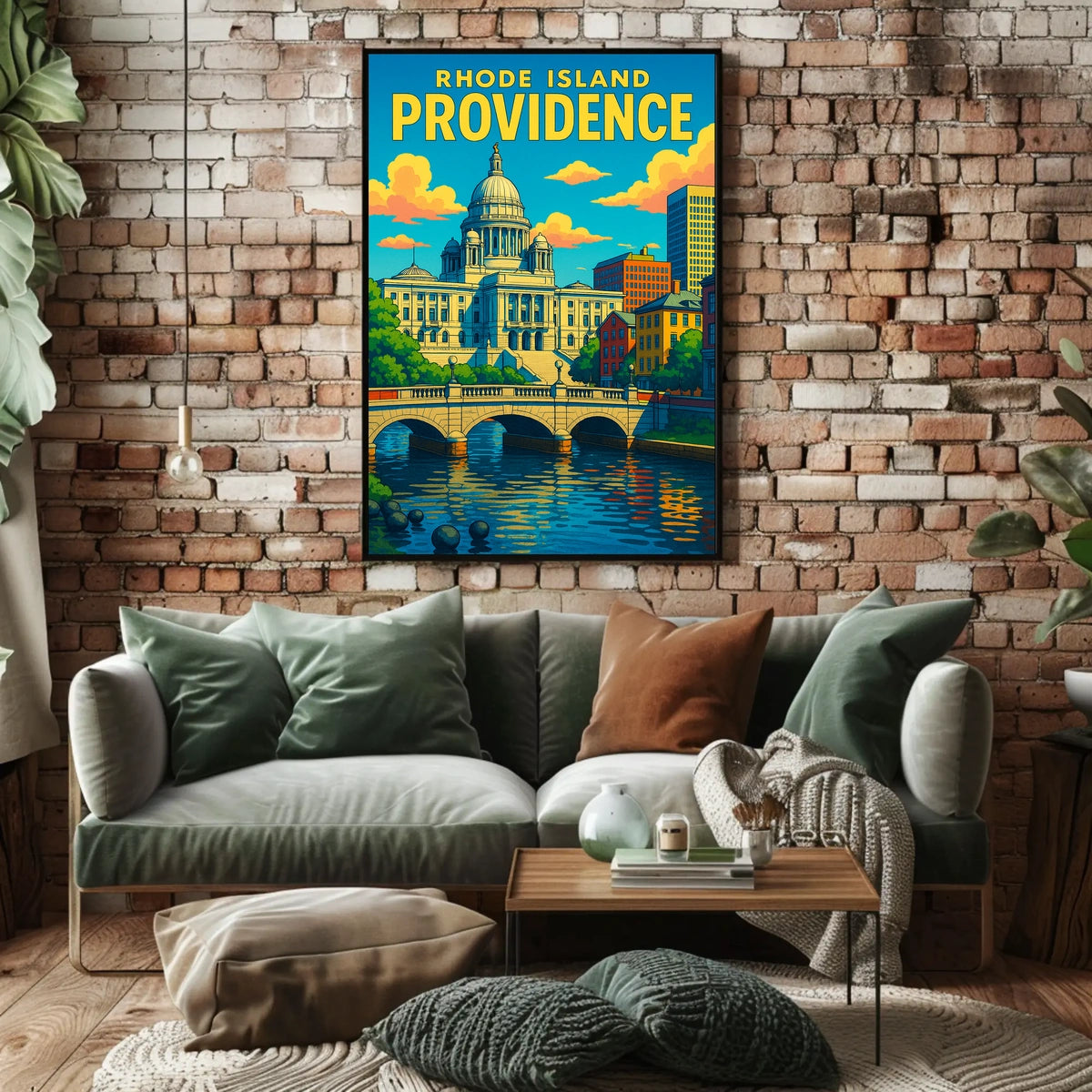 Rhode Island Providence Poster