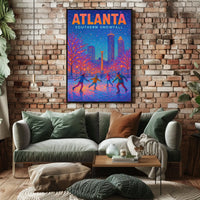 Atlanta Southern Snowfall Poster