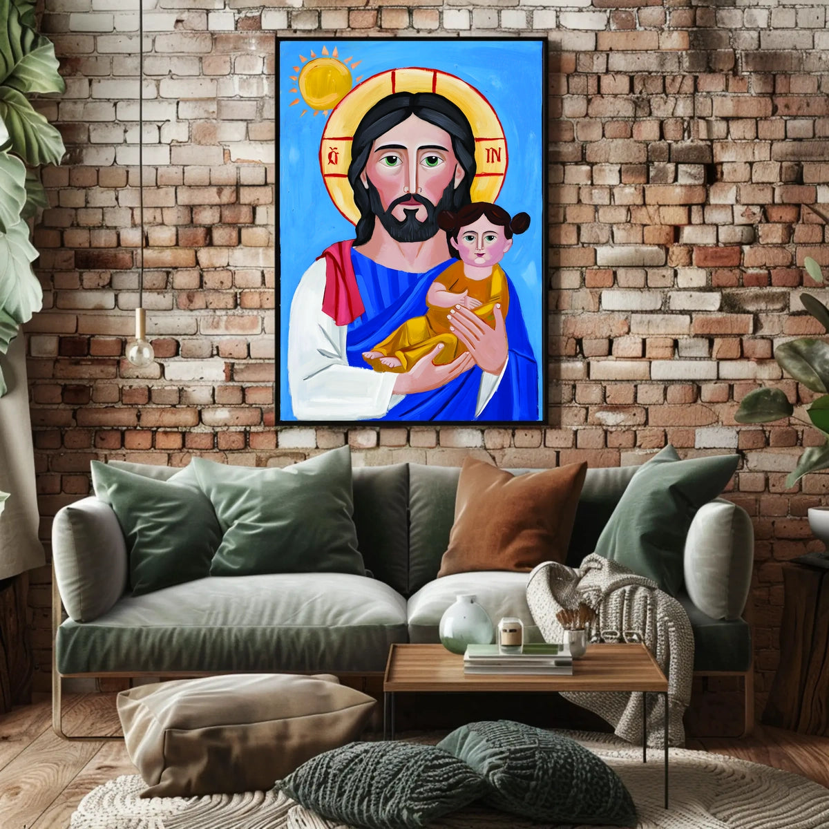 Iconic Religious Imagery Poster