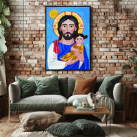 Iconic Religious Imagery Poster