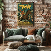 Bets, Bluffs, And Broken Reins Poster