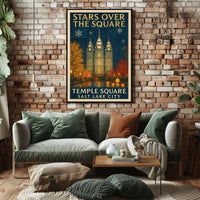 Stars Over Temple Square Poster
