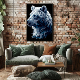 Majestic Bear Portrait Poster