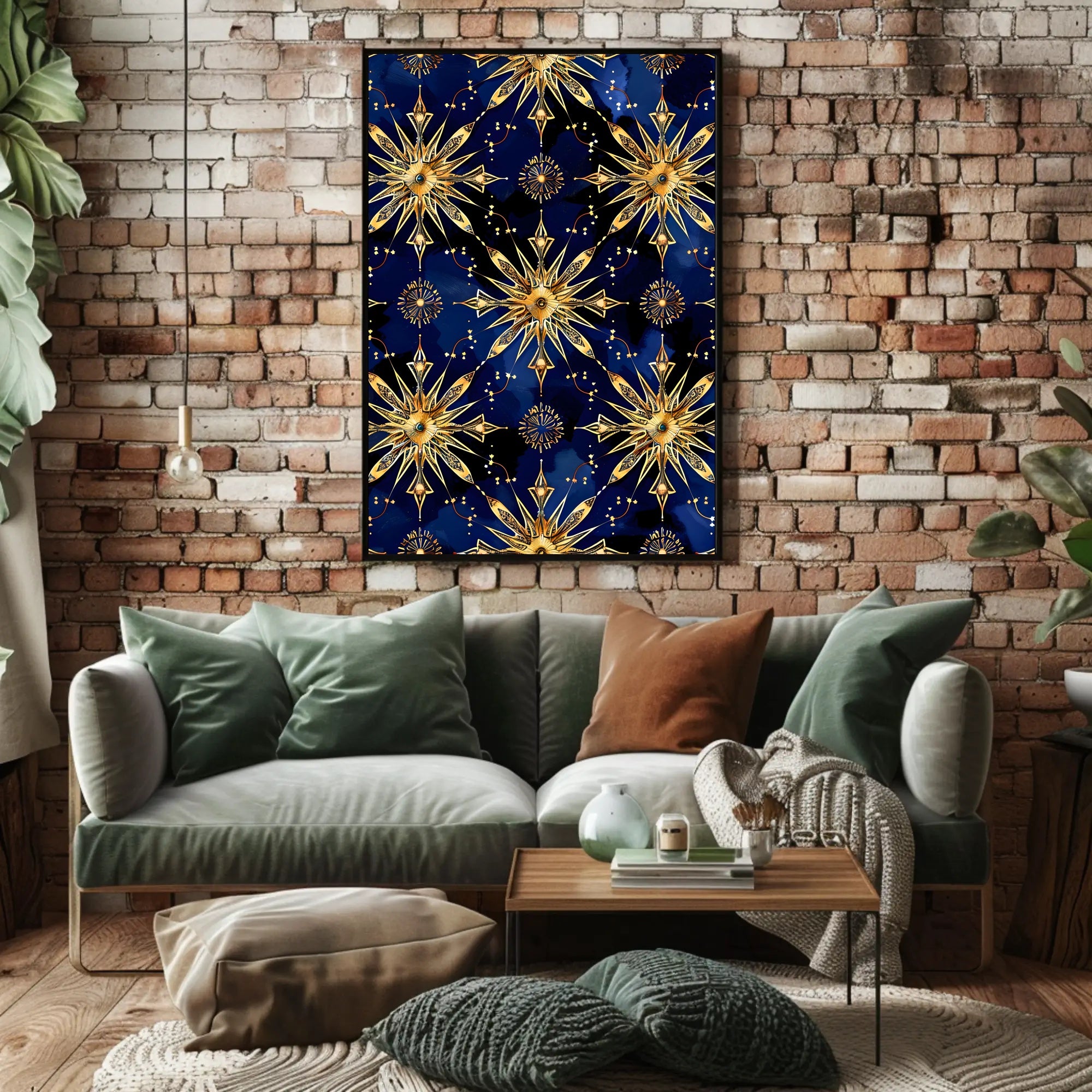 Celestial Elegance Art Print: Space or Astronomy Poster