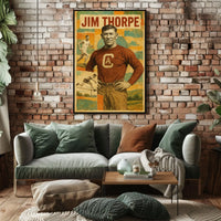 Jim Thorpe Athletic Legend Poster
