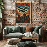 Dayton Vintage Aviation Collectors Poster