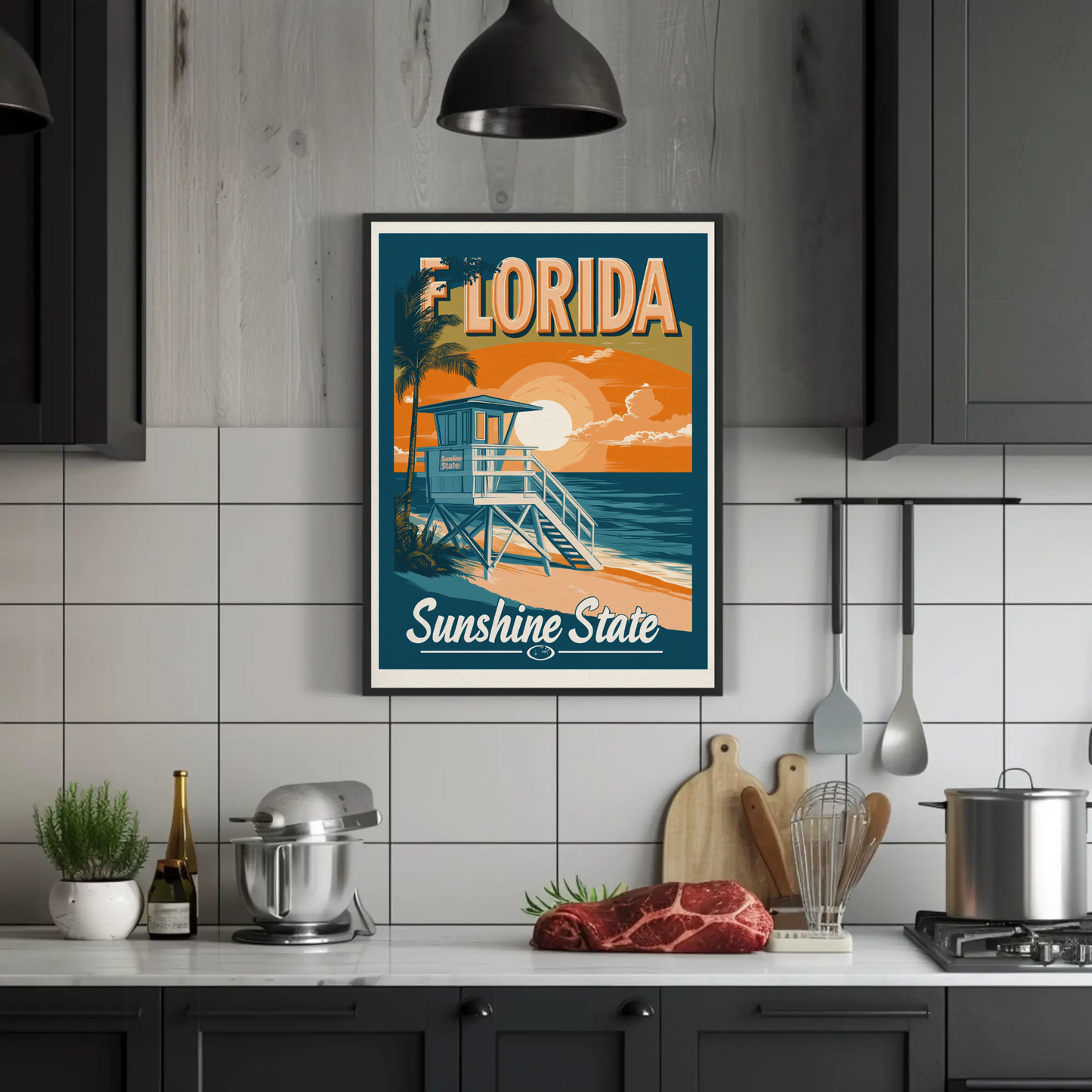 Florida Vintage Poster