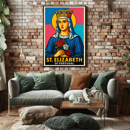 St. Elizabeth of Portugal Poster