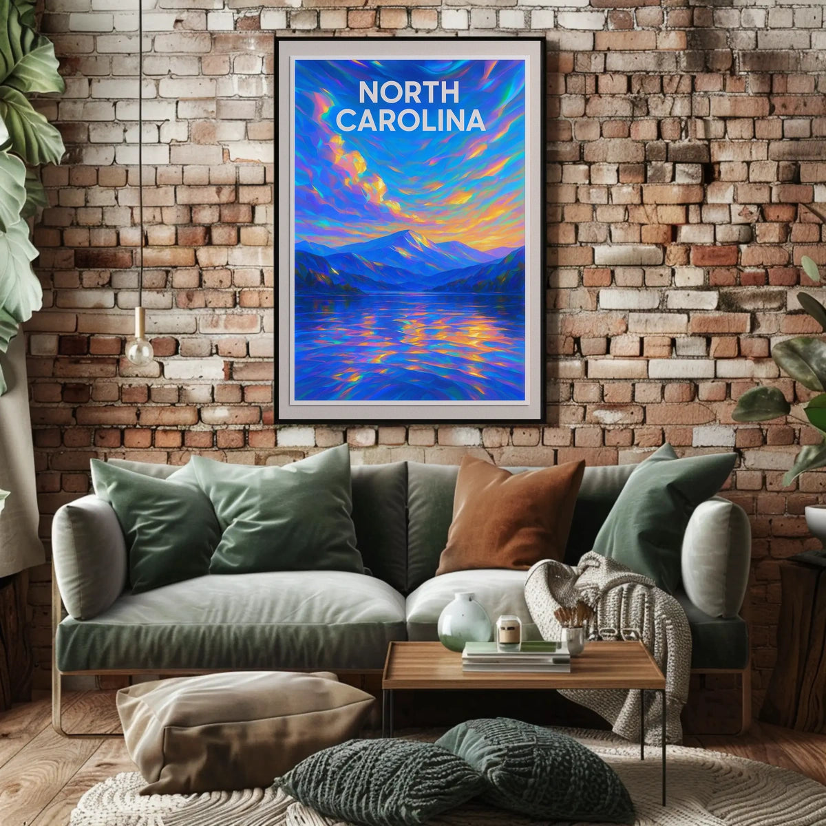 North Carolina Landscape Poster