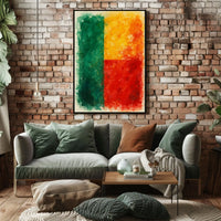 Vibrant Abstract Composition Abstract Poster