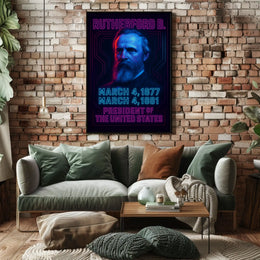 Rutherford B. Hayes 19Th President Poster
