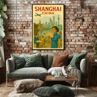 Shanghai, China Poster