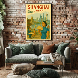 Shanghai, China Poster