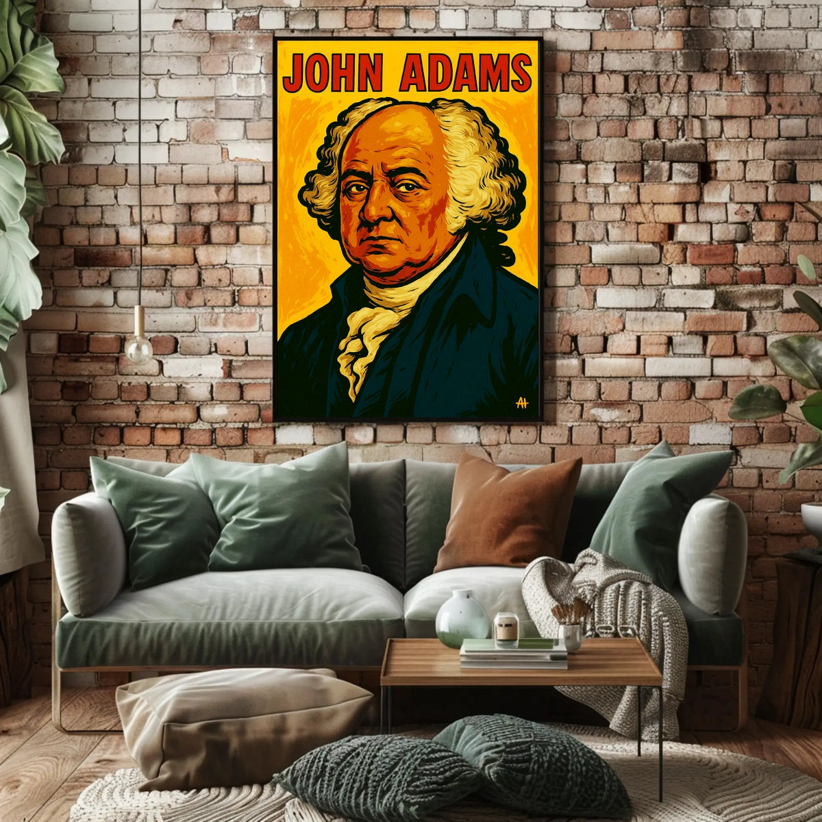 John Adams Poster