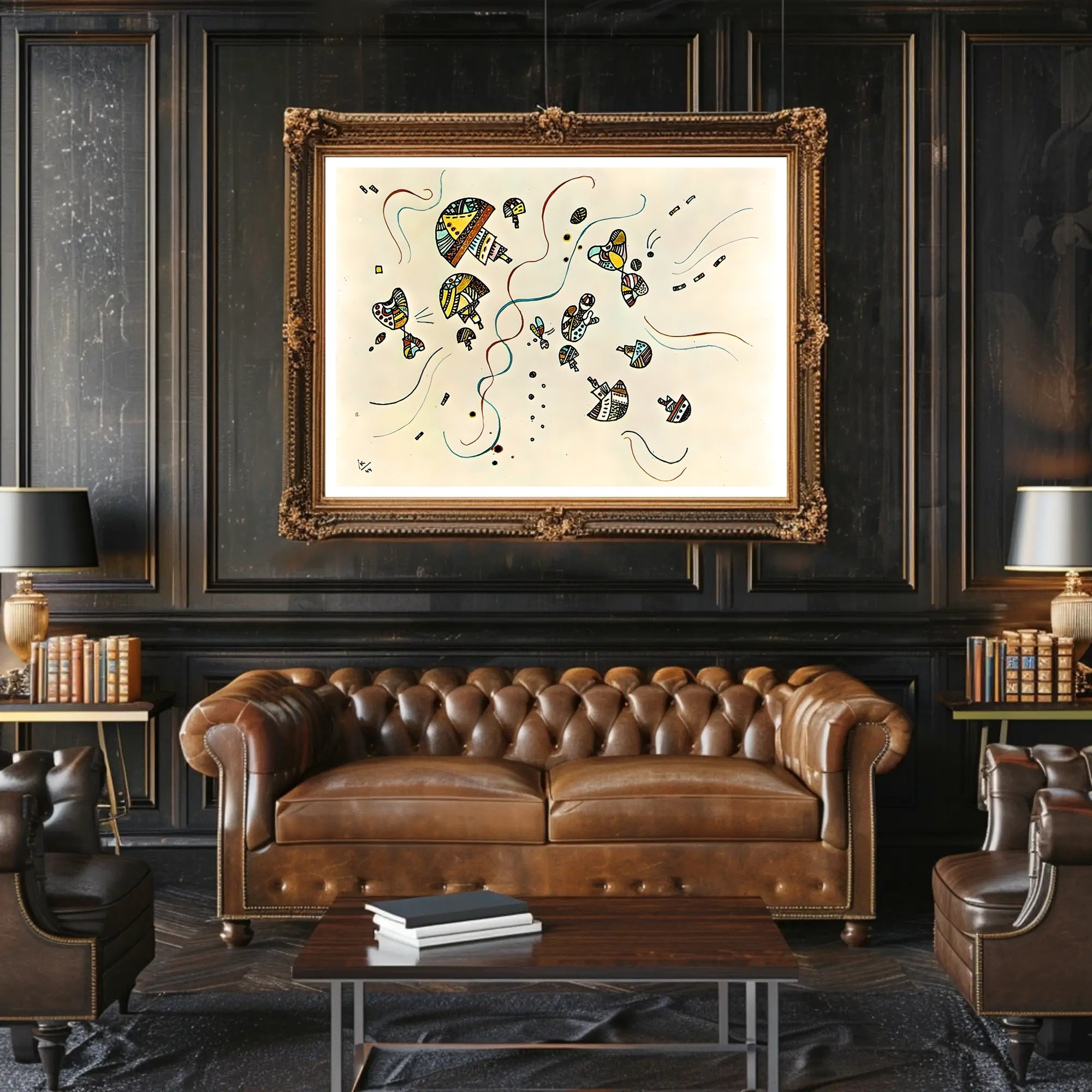 Whimsical Abstraction Poster