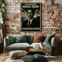 Barack Obama 44Th President Poster