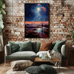 Cosmic Wanderer Poster PosterGoat