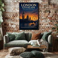 London Cityscape Poster