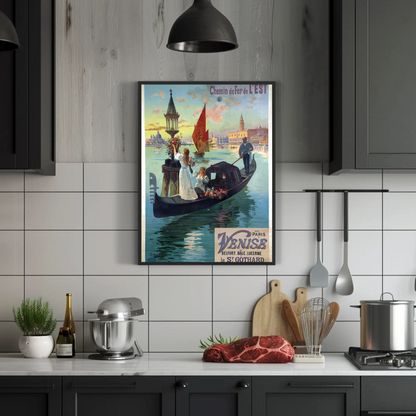 From Paris to Venice Poster