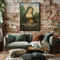 Saint Margaret Mary Alacoque Poster