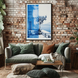 Serene Coastal Reflection Poster