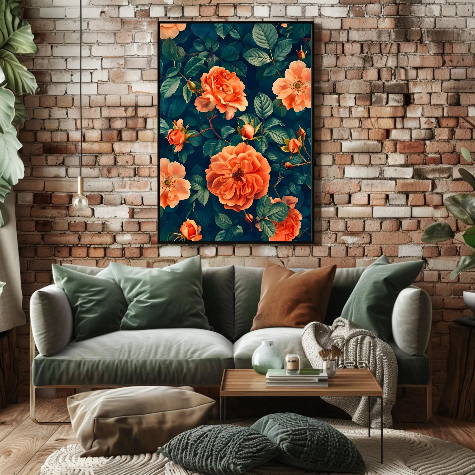 Floral Elegance William Morris Art Poster